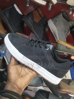 Mens Shoes Caterpillar Material Leather