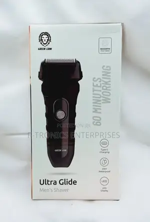 Green Lion Ultra Glide Men’S Shaver Black