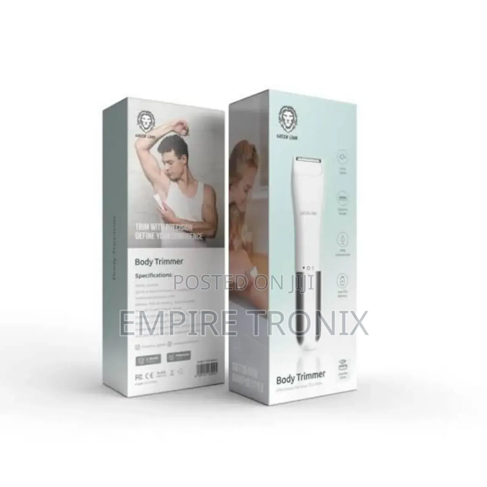 Green Lion Body Trimmer - White