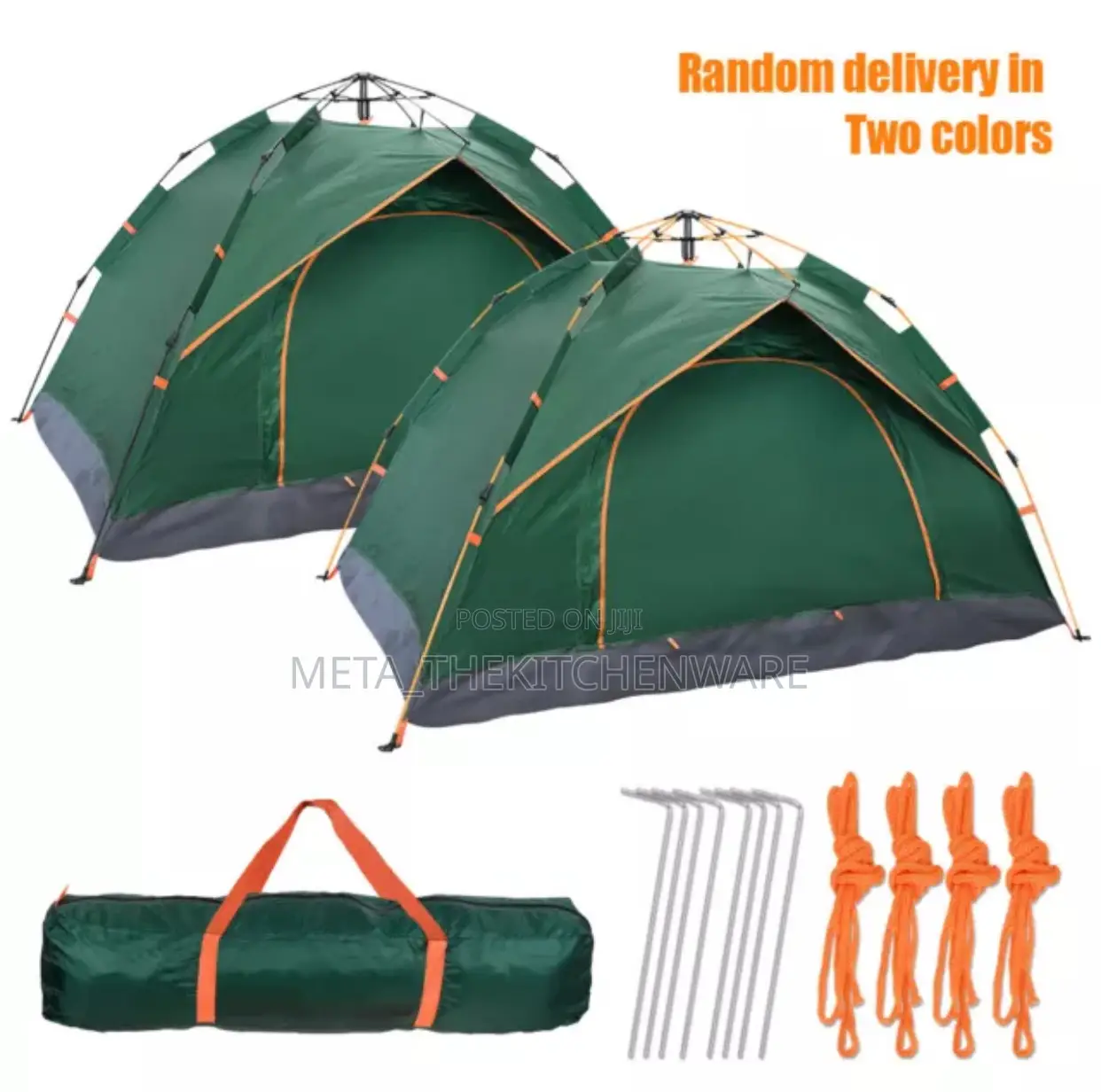 Four Corner Automatic Camping Tent (2-4 People)