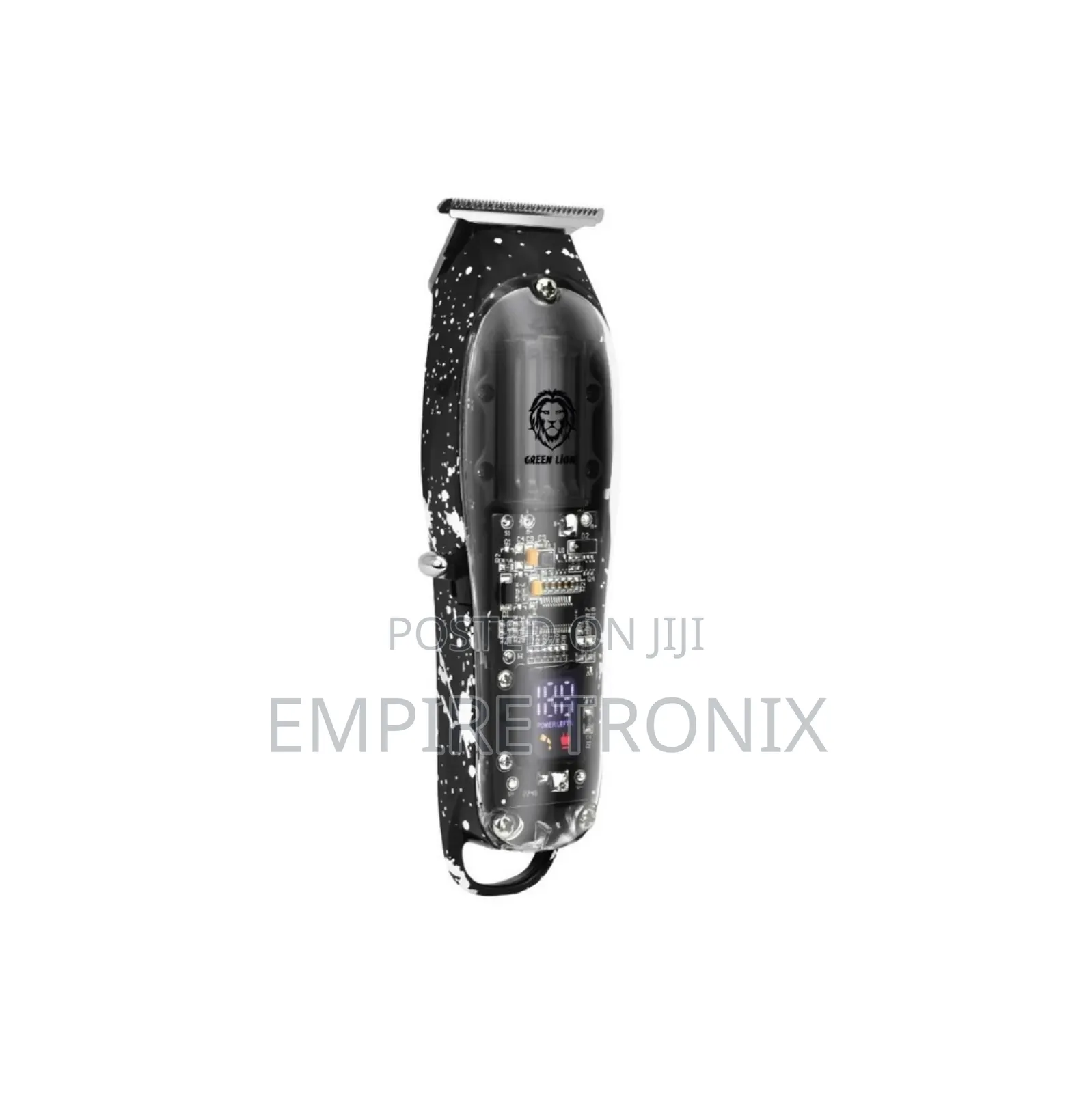 Green Lion 6000RPM USB Charging Transparent Pro Hair Trimmer