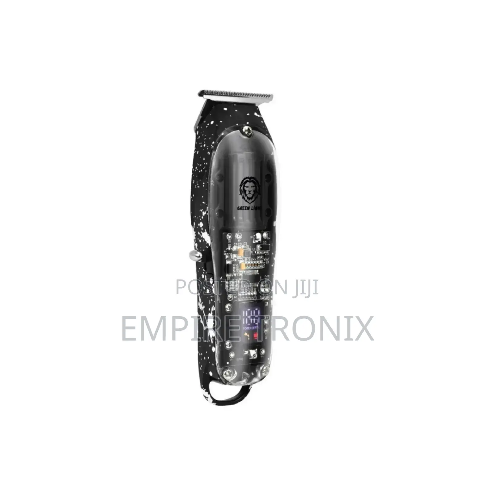 Green Lion 6000RPM USB Charging Transparent Pro Hair Trimmer