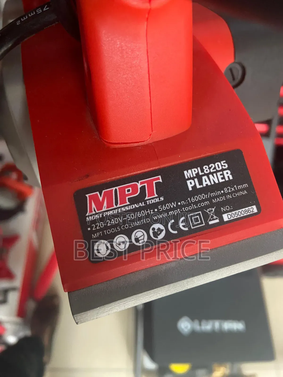 MPT Electrical Planer 560W