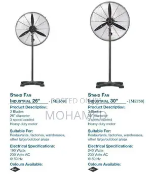 Photo - Dolphin Industrial Fan/Feni 26 30 Size