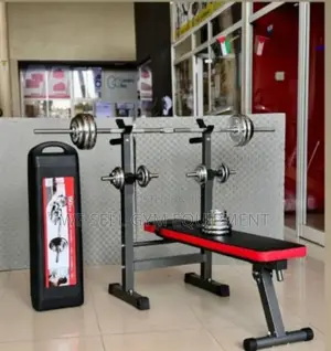 Bench + 50kg Weight Set
