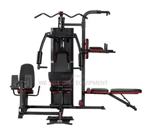 Multgym Three Station With Leg Press
