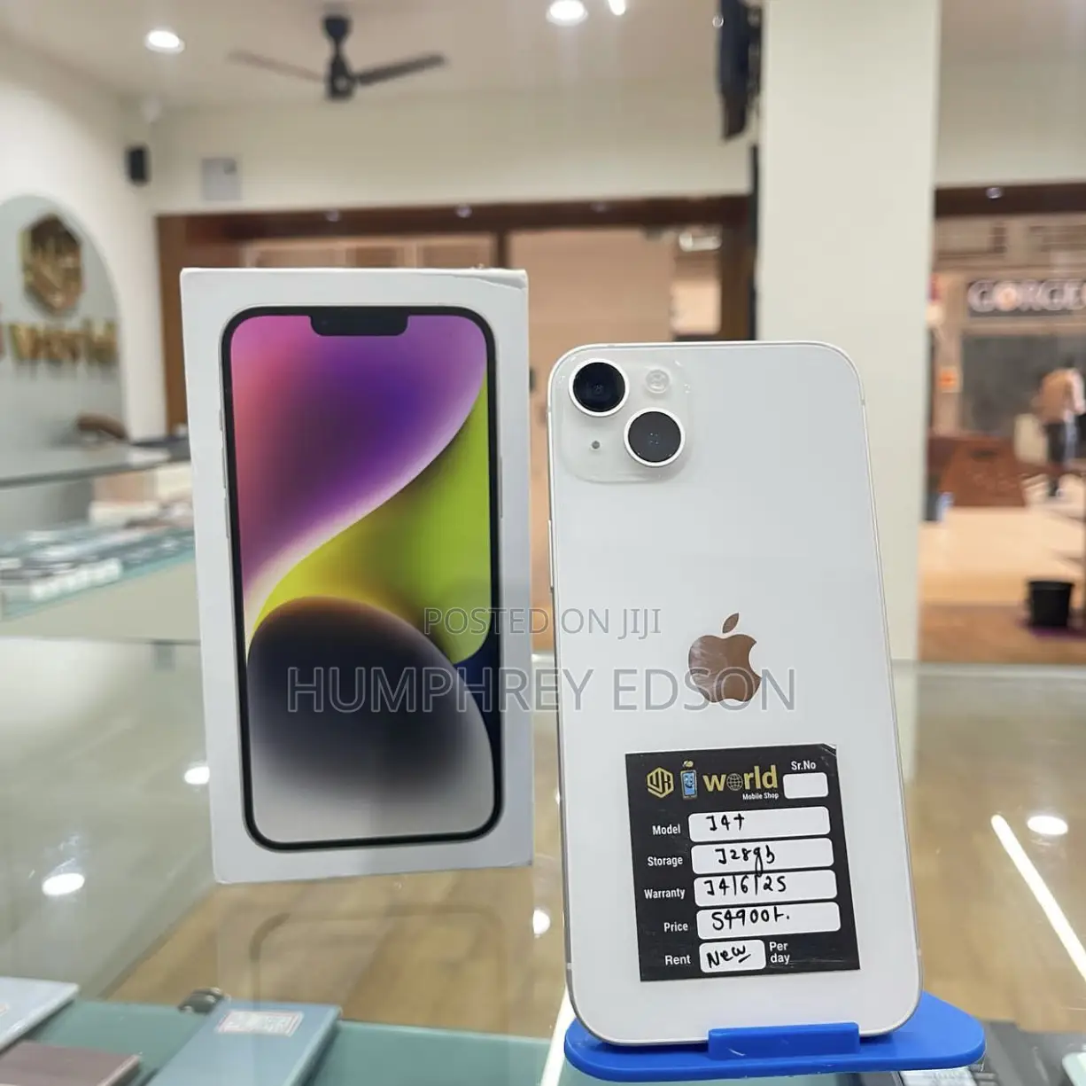 New Apple iPhone 14 Plus 128 GB White