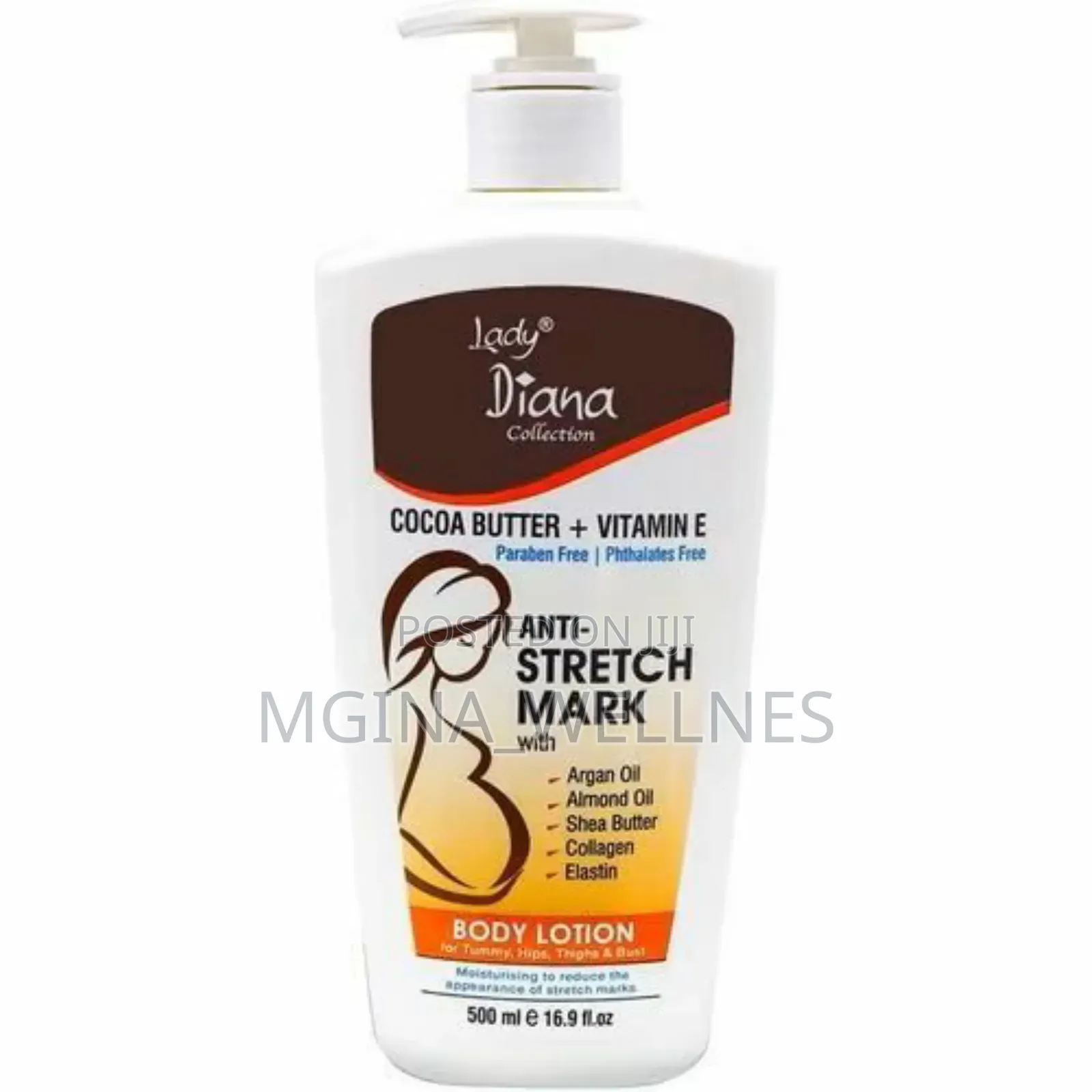 Lady Diana Anti Stretch Marks Cream (INAONDOA MICHIRIZI)
