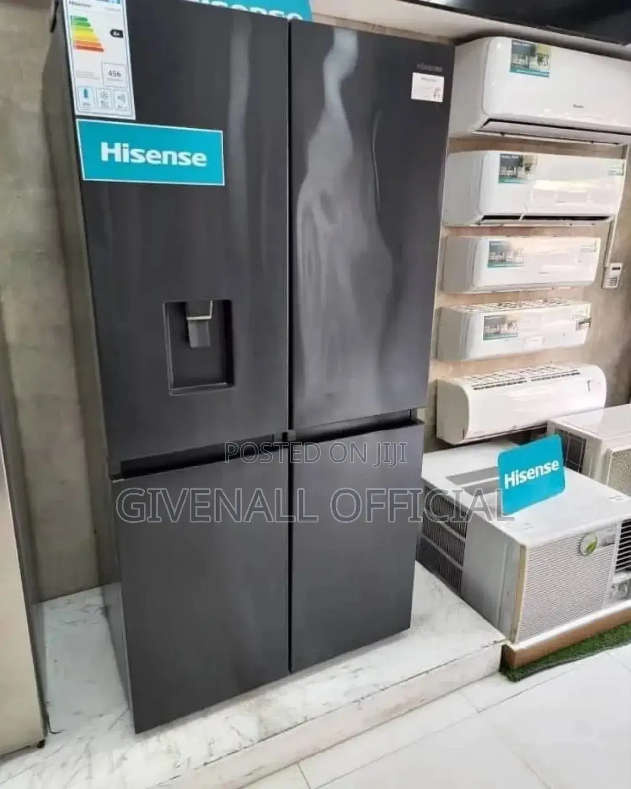 Ofa Ofa = Hisense Friji Lita 601 Non Frost Ice Dispensa Og