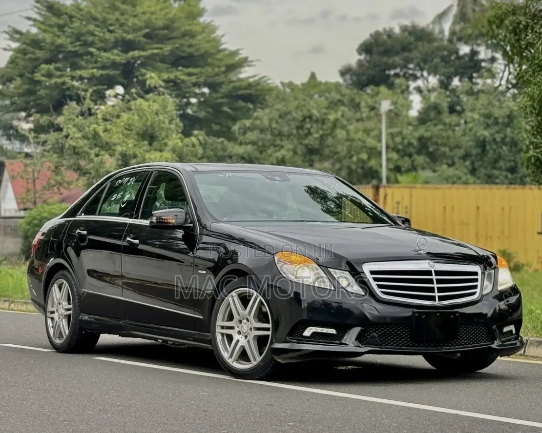 Mercedes-Benz E250 2012 Black