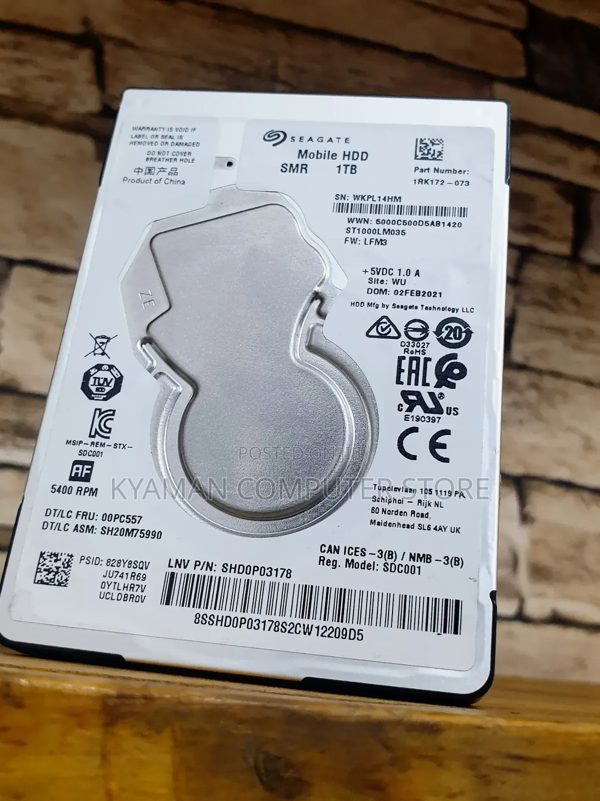 Laptop Hard Drive 1tb
