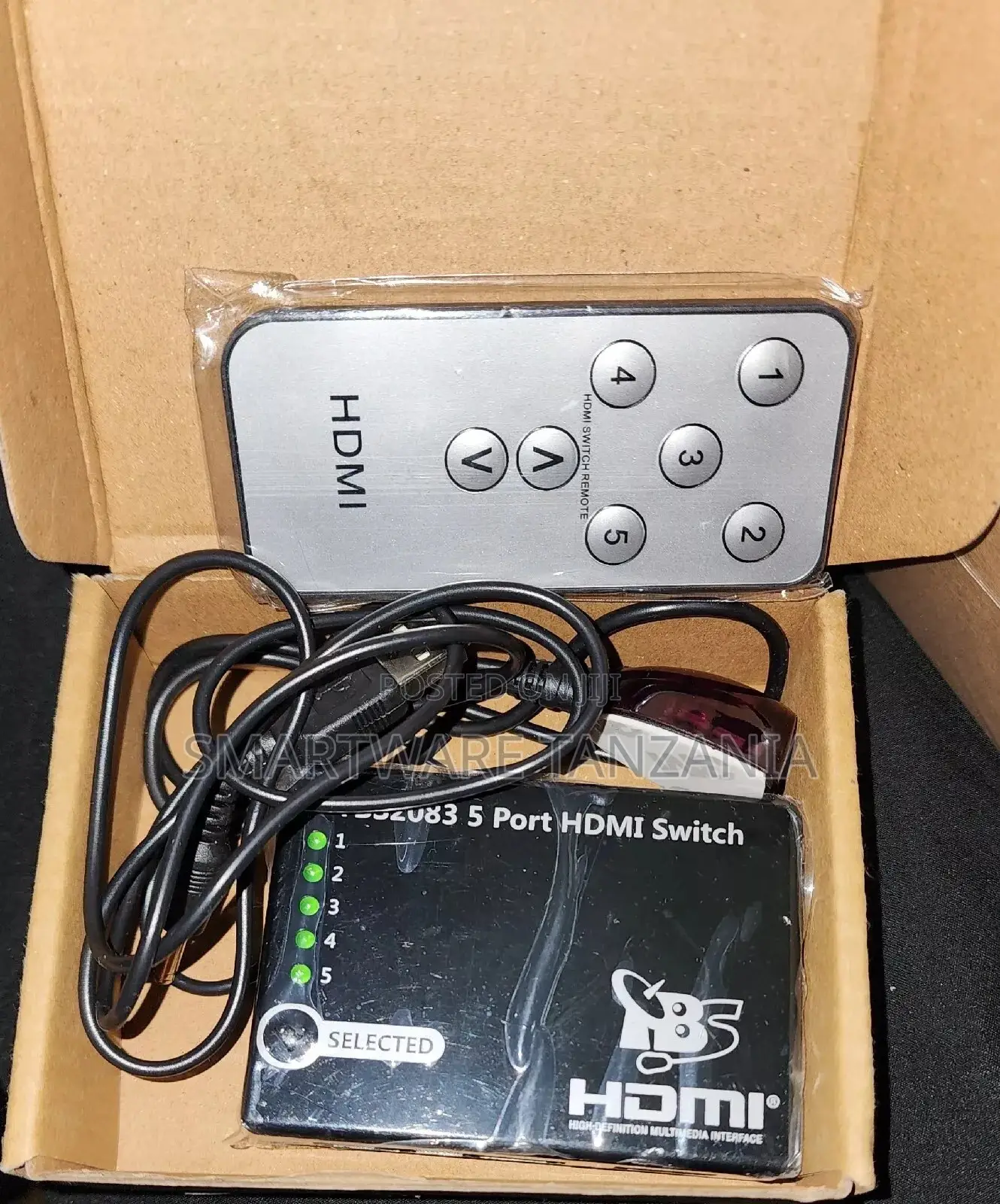HDMI Switch Switcher 5 PORT 1080p Selector Splitter Hub