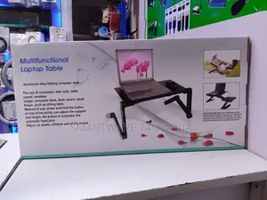 T8 Laptop Stand For Bed And Sofa, Desk Portable, Adjustable