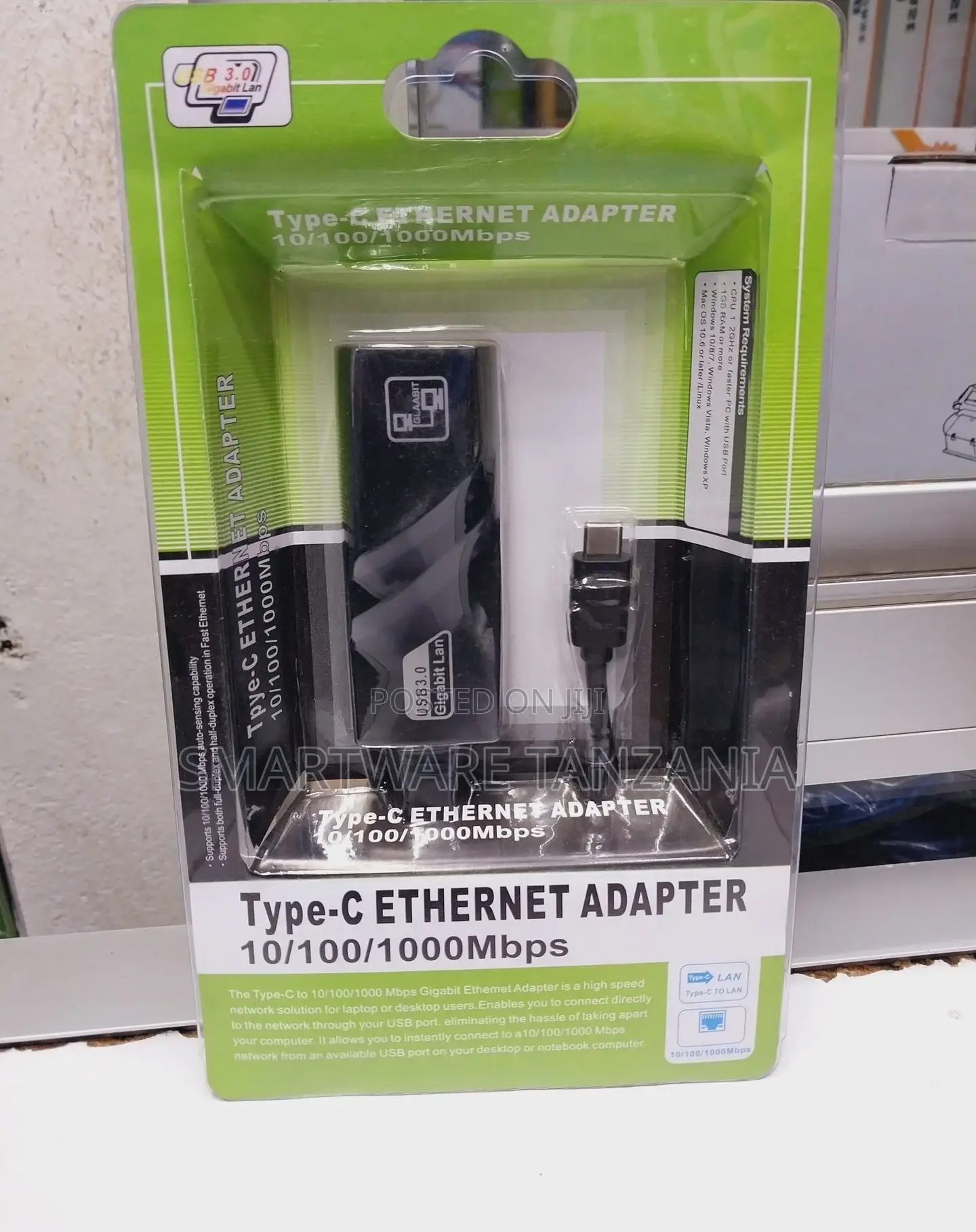 USB Type-c To RJ45 Gigabit Ethernet Network Adapter/Rj45 LAN