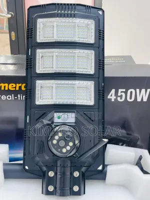 Photo - Security Camera With Street Light 450w