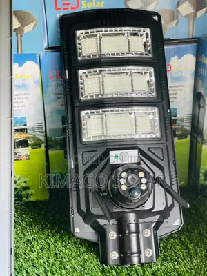 4g Smart Camera With Solar Street Light 450w