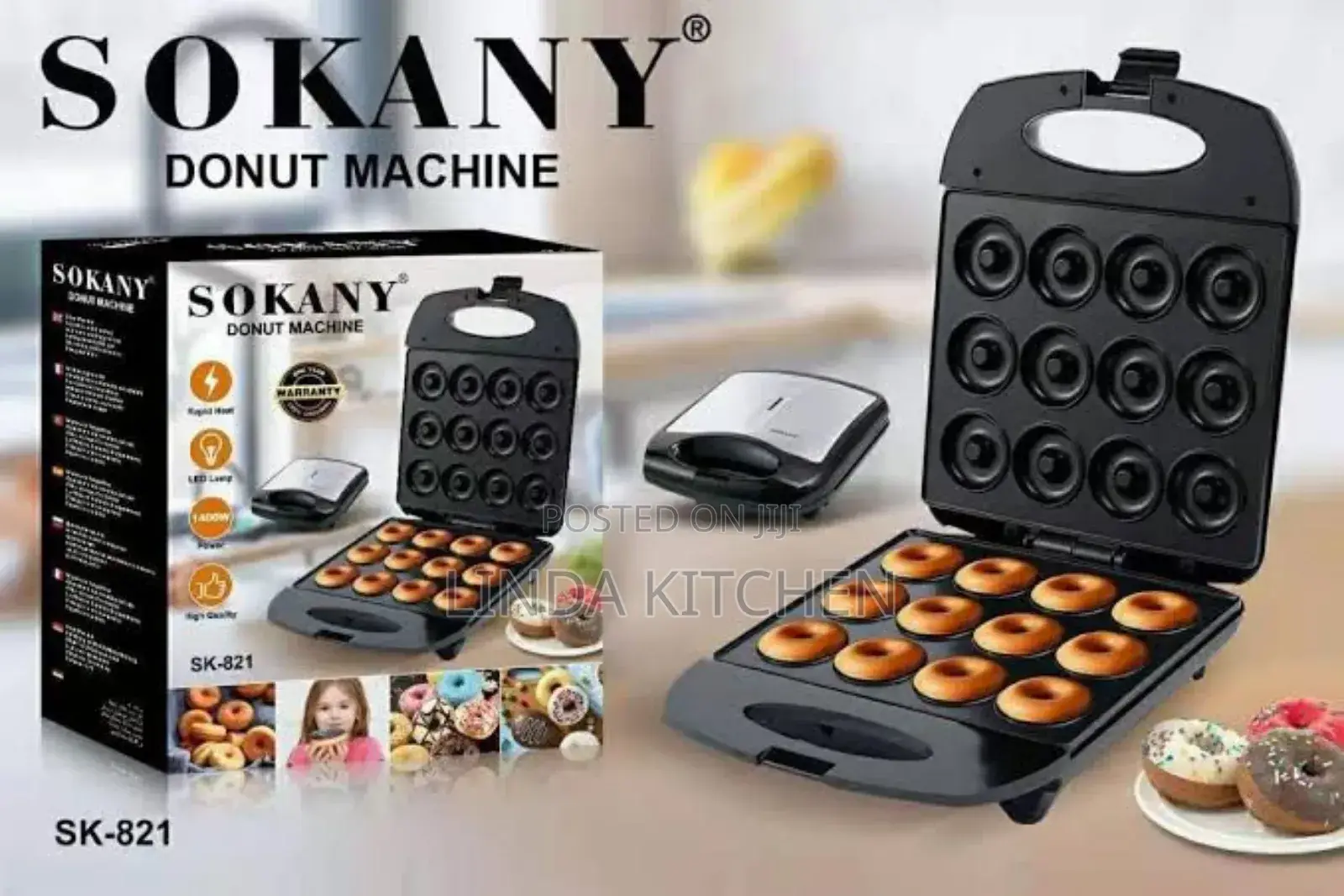Sokany Donut Maker 12holes