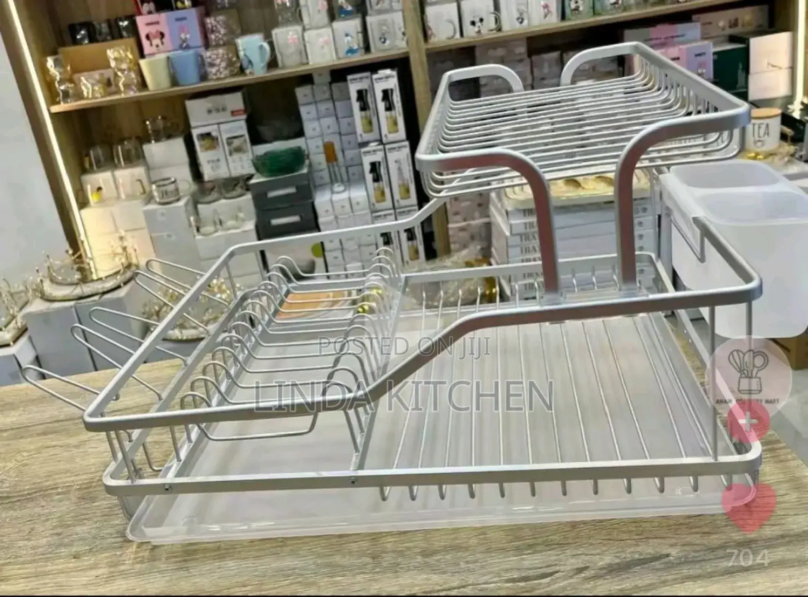 Aluminum Dish Rack