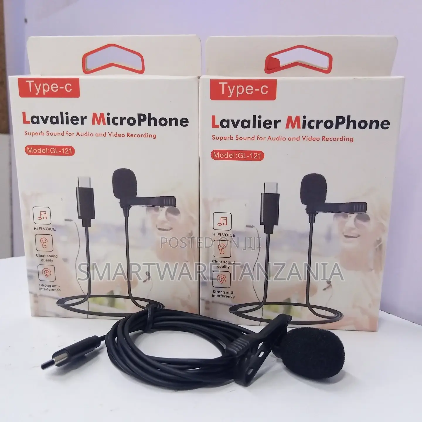 Clip Collar Mic For Voice Recording TYPE C COLLAR MIC