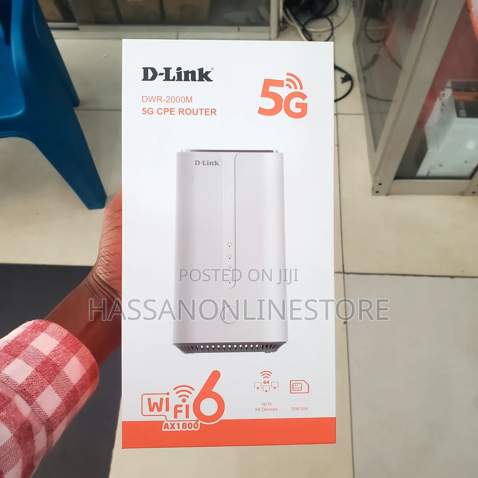D-Link DWR-2000M 5G CPE Wifi - 6 Router