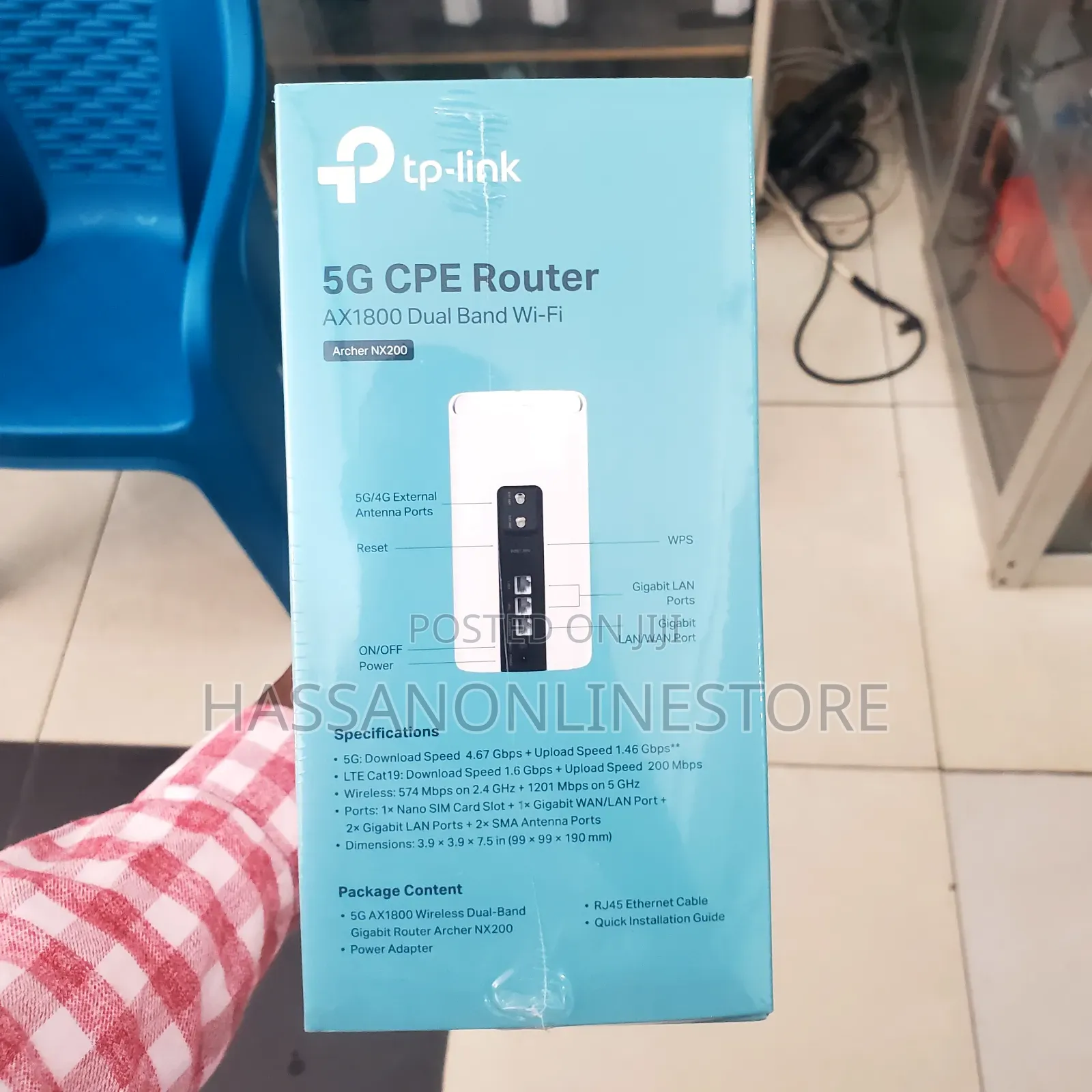 Tp-Link Archer Nx200 | 5g Ax1800 Wireless Dual-Band Gigabit Router