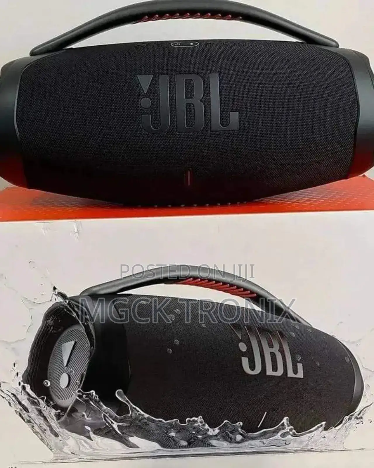 The JBL Boombox 3 Original Sound Pro Bluetooth Speaker