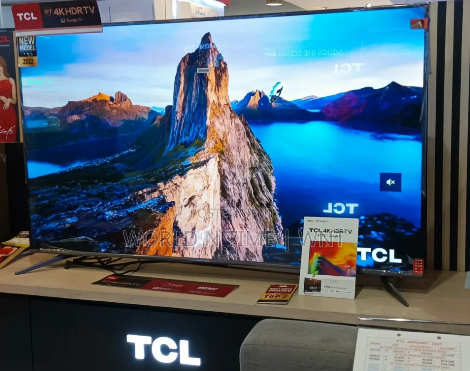 TCL 75inch P735 TCL HDR Google TV With Dolby Atmos