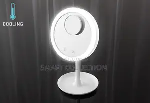 Make Up Mirror With Light And Cooling Fan