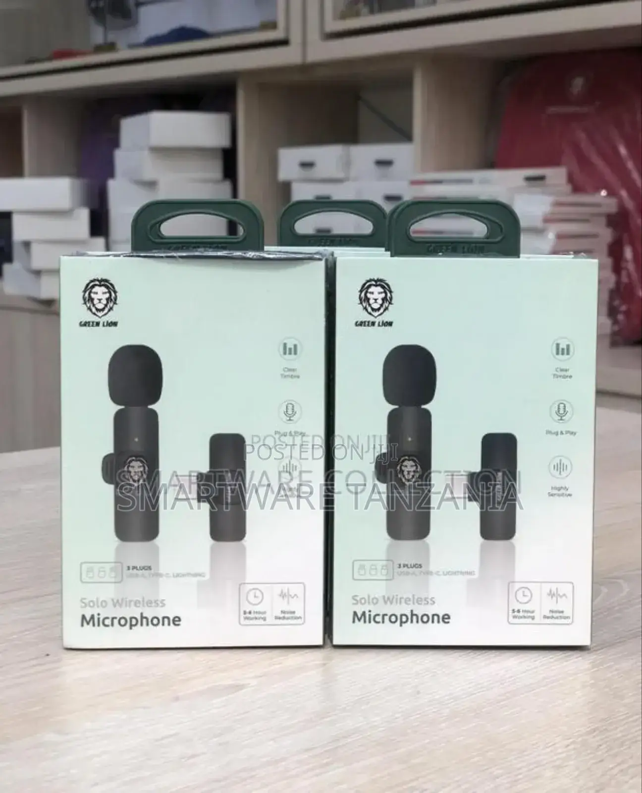 Dual Flip Microphone Includes 2 Wireless Mics And 1 Receiver