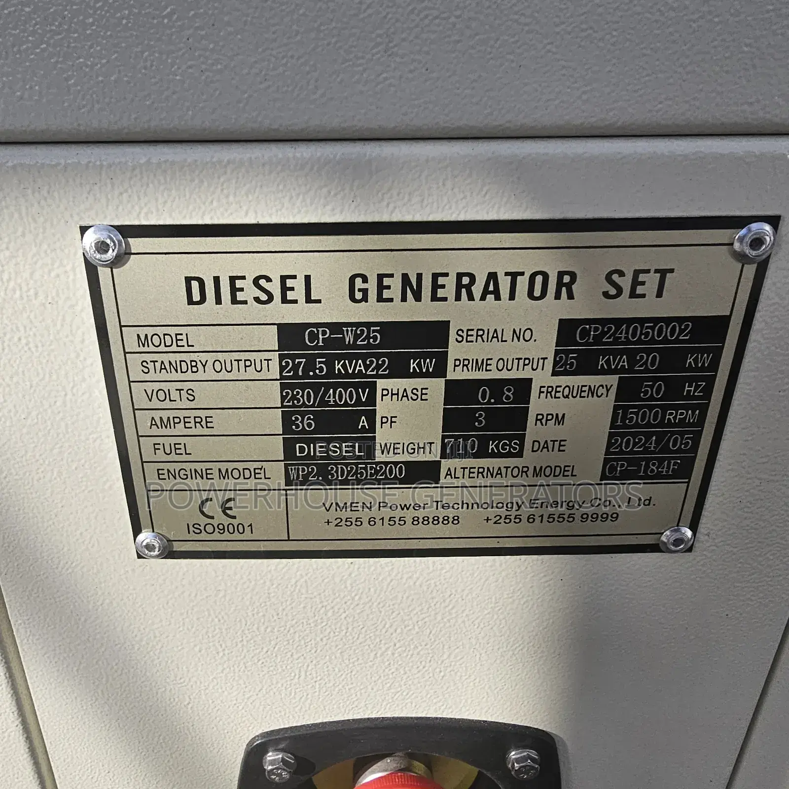 Generator Weichai 30kva