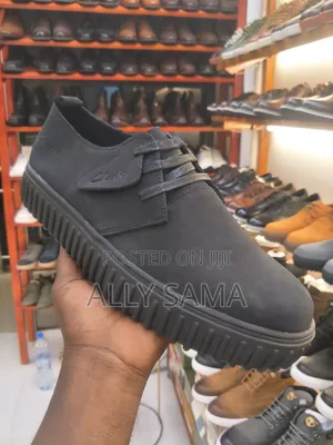 Mens Shoes Clarks Material Leather