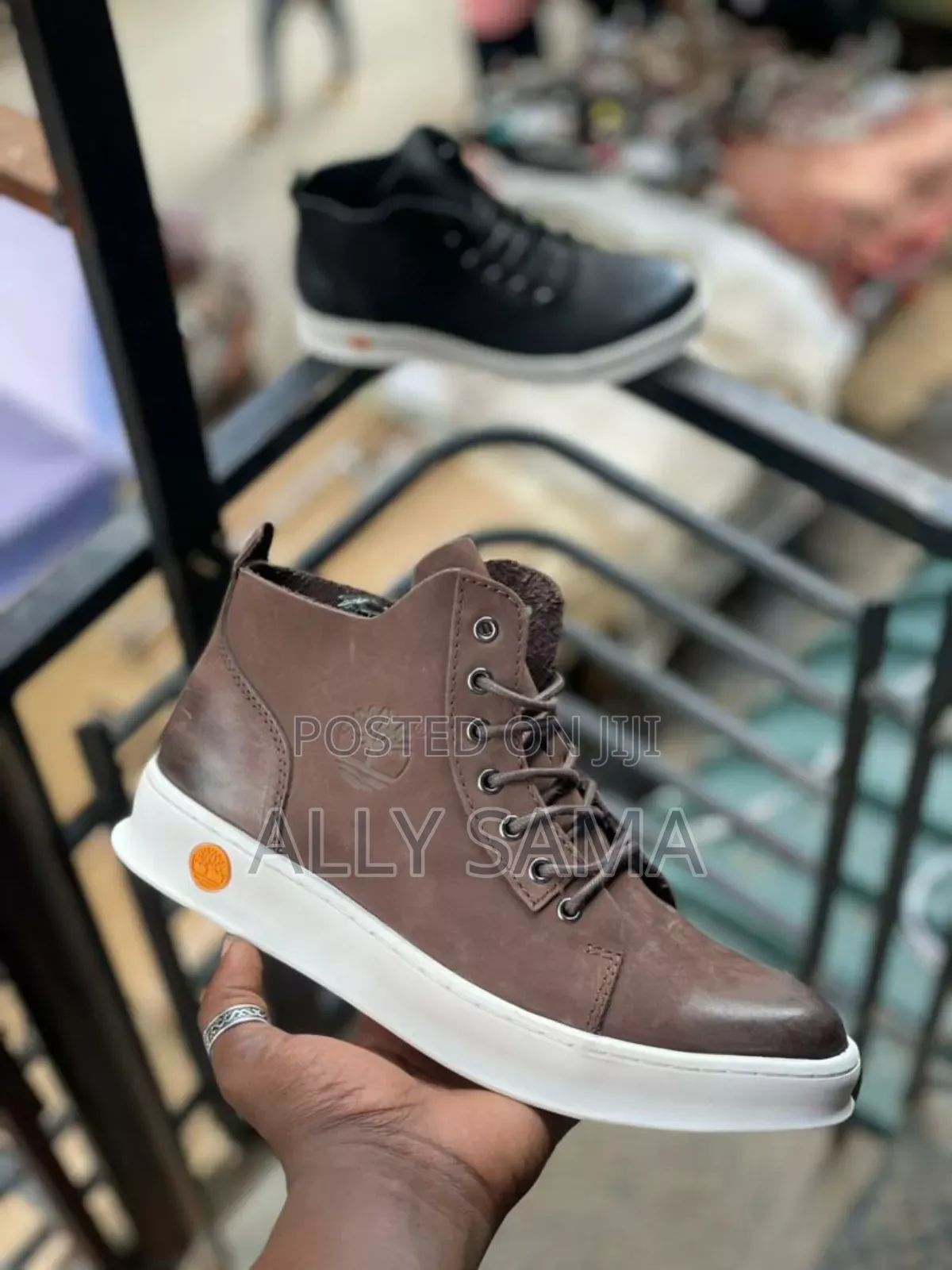 Mens Boots Timberland Material Leather