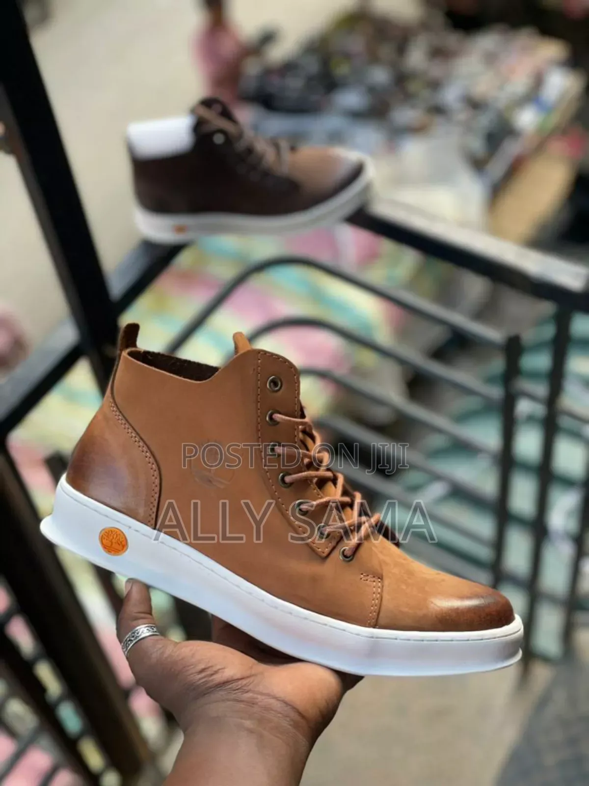 Mens Boots Timberland Material Leather