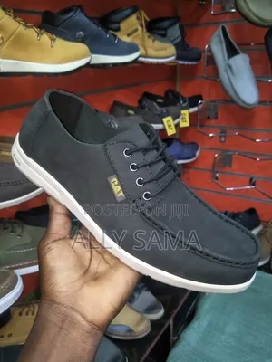 Mens Boots Caterpillar Material Leather