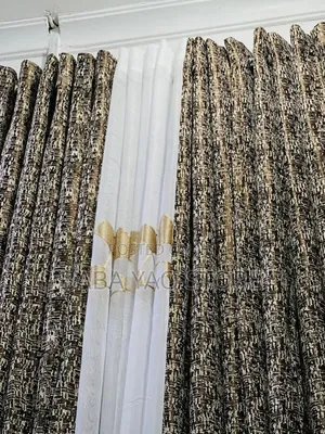 High Quality Two Curtains With One Less 1.5 Metres Long Long