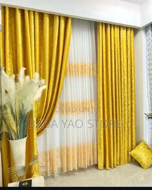 High Quality Two Curtains With One Less 1.5 Metres Long Long