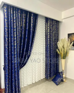 High Quality Two Curtains With One Less 1.5 Metres Long Long
