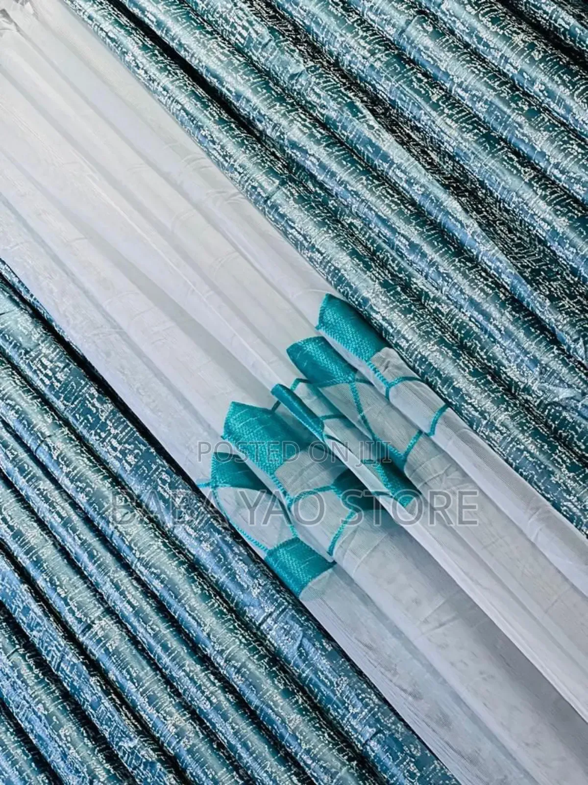 High Quality Two Curtains With One Less 1.5 Metres Long Long