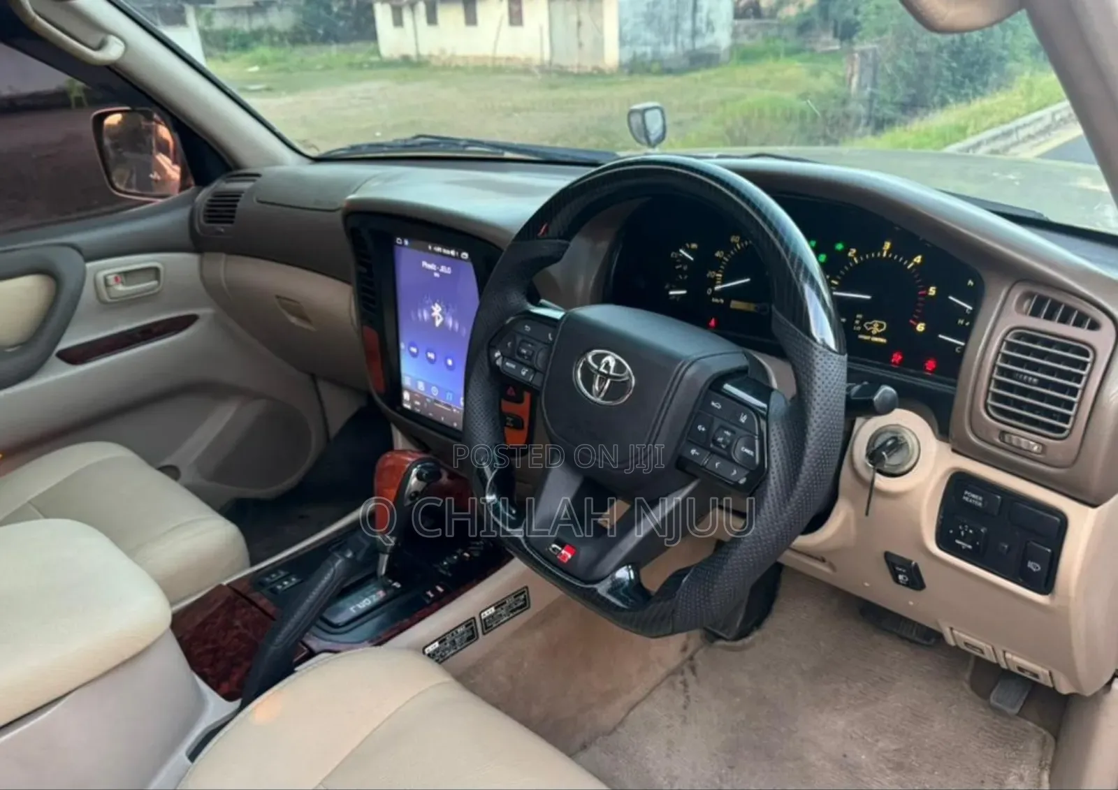 Toyota Land Cruiser 2001 Gold