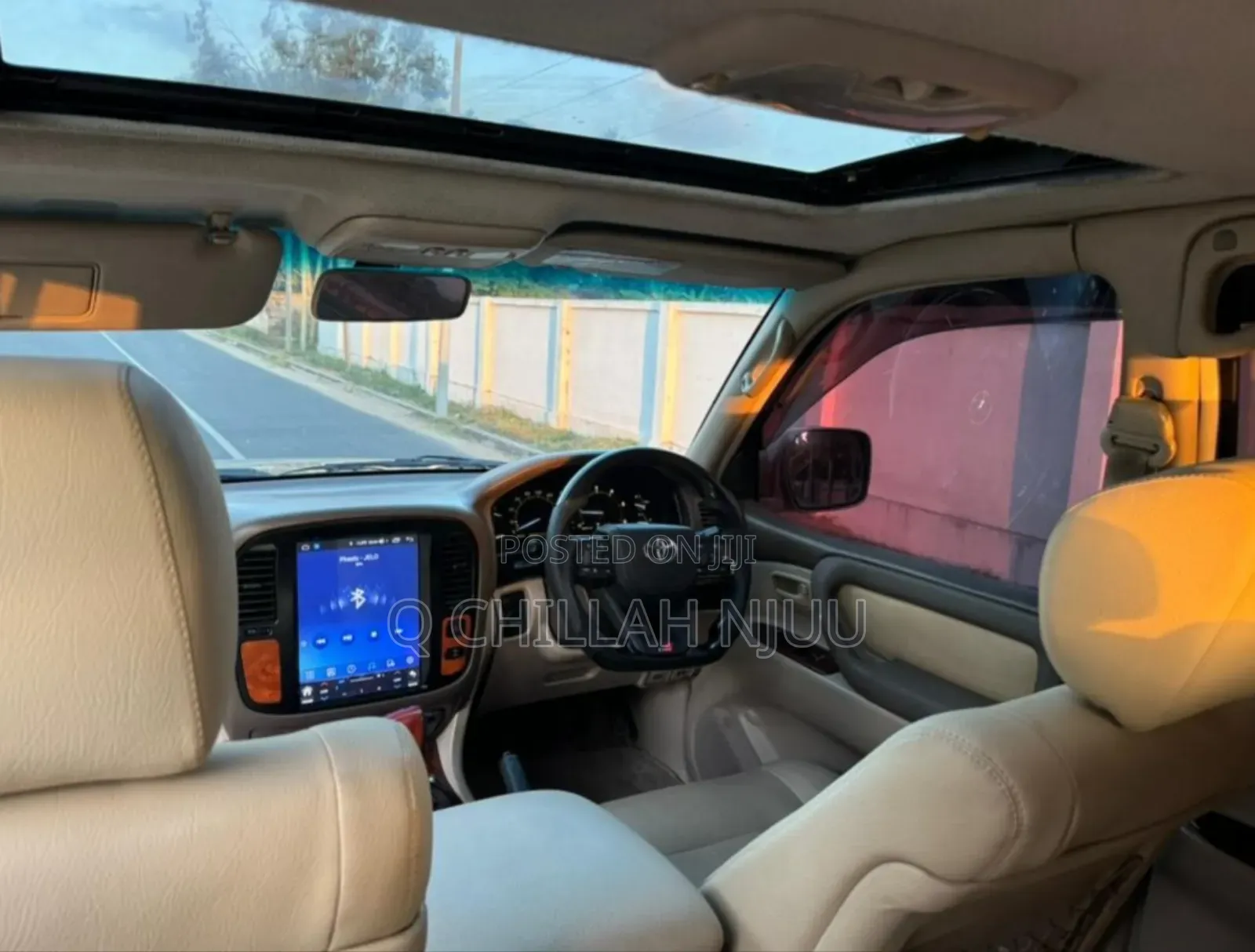 Toyota Land Cruiser 2001 Gold