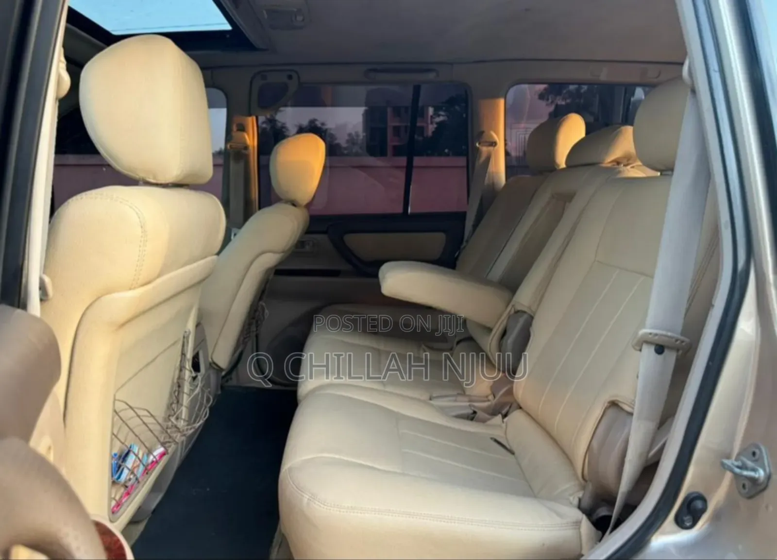 Toyota Land Cruiser 2001 Gold