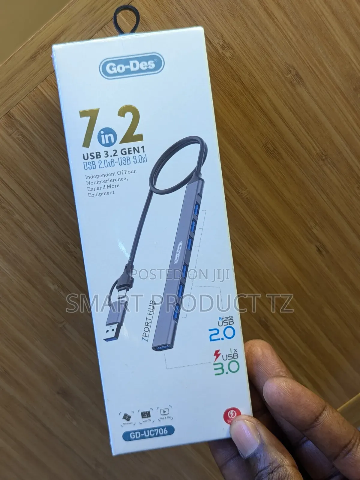7 in 2 USB Hub