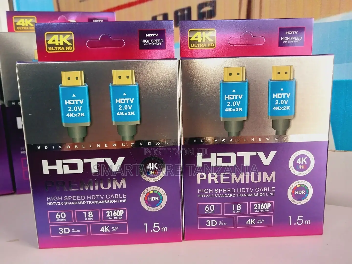 HDMI 2.0 Cable HDMI Cable Up To At 60hz (1.5 M)