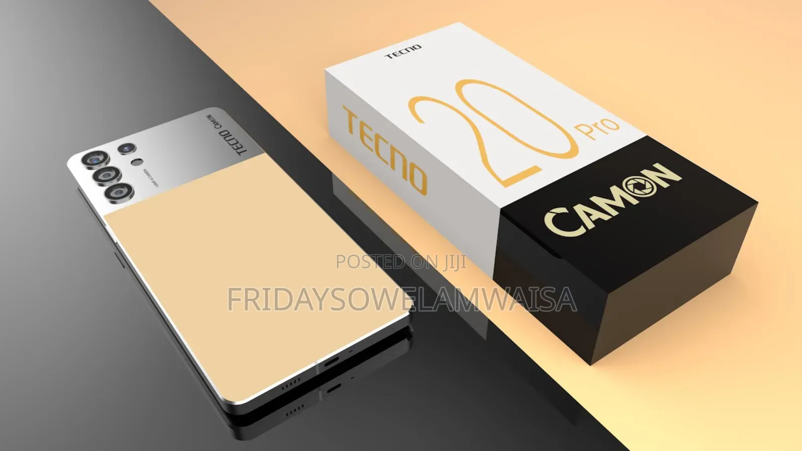 New Tecno Camon 20 Pro 256 GB Gold