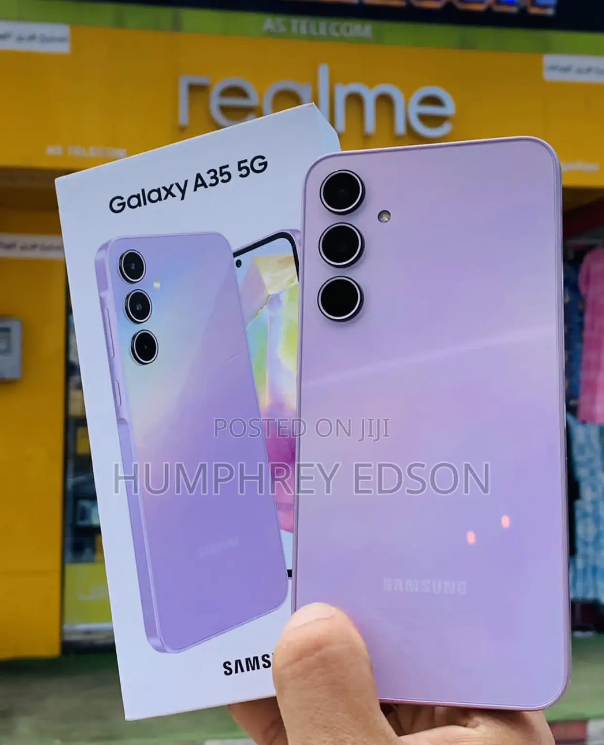 New Samsung Galaxy A35 128 GB Purple