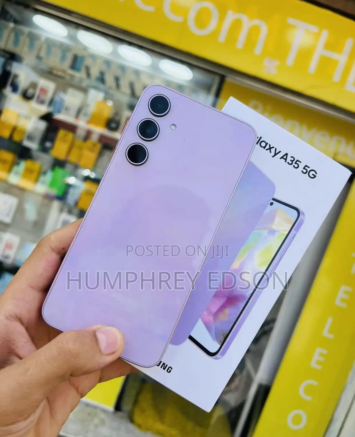 New Samsung Galaxy A35 128 GB Purple