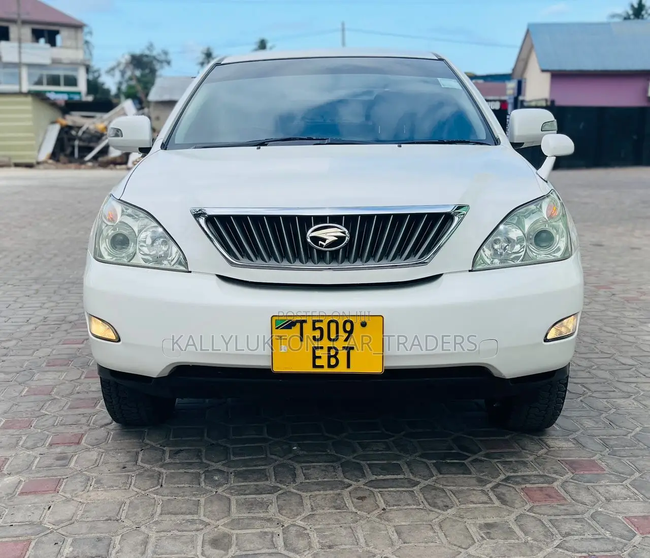 Toyota Harrier 2007 White