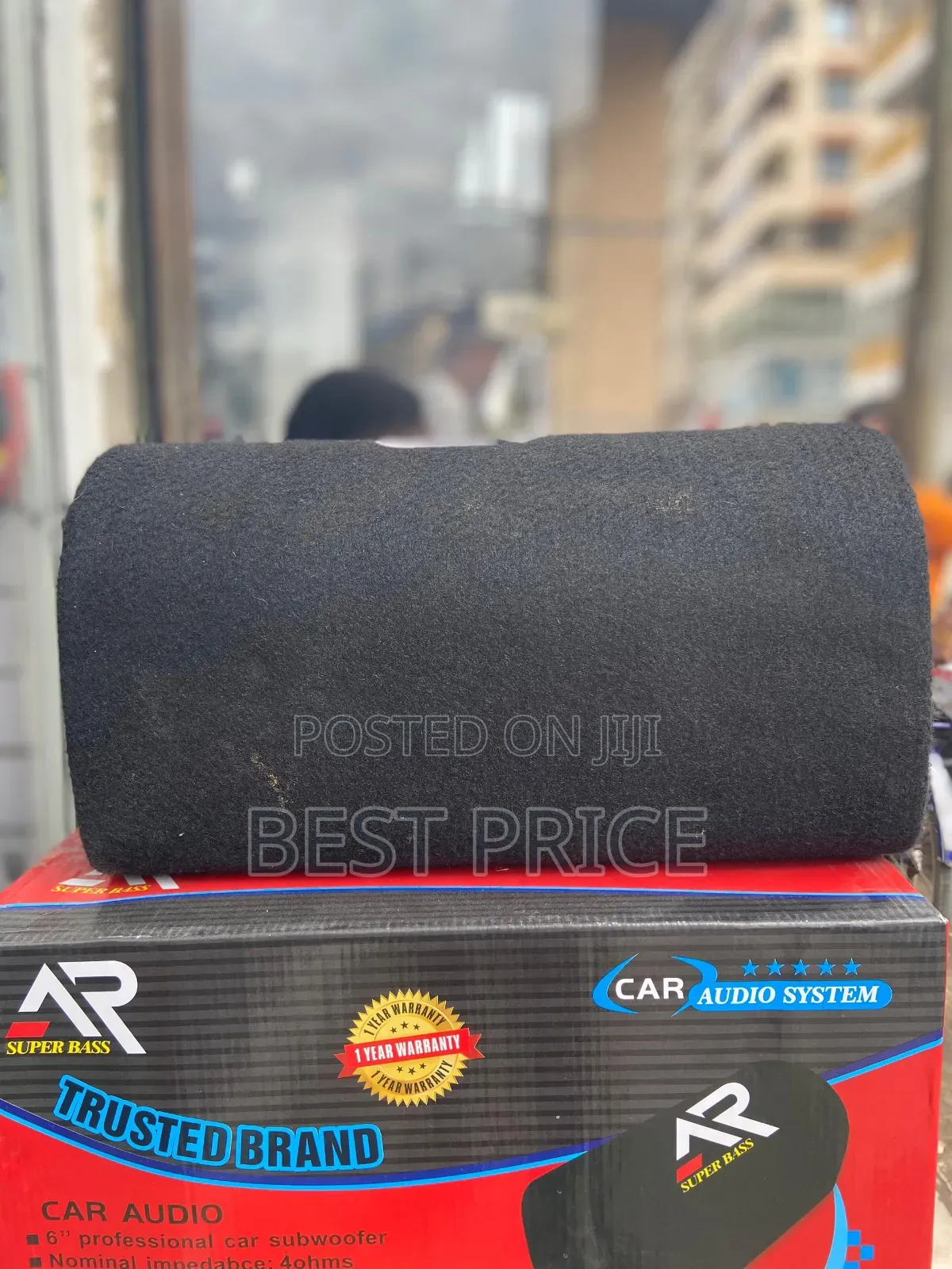 AR Car Audio System 6 Inch Subwoofer