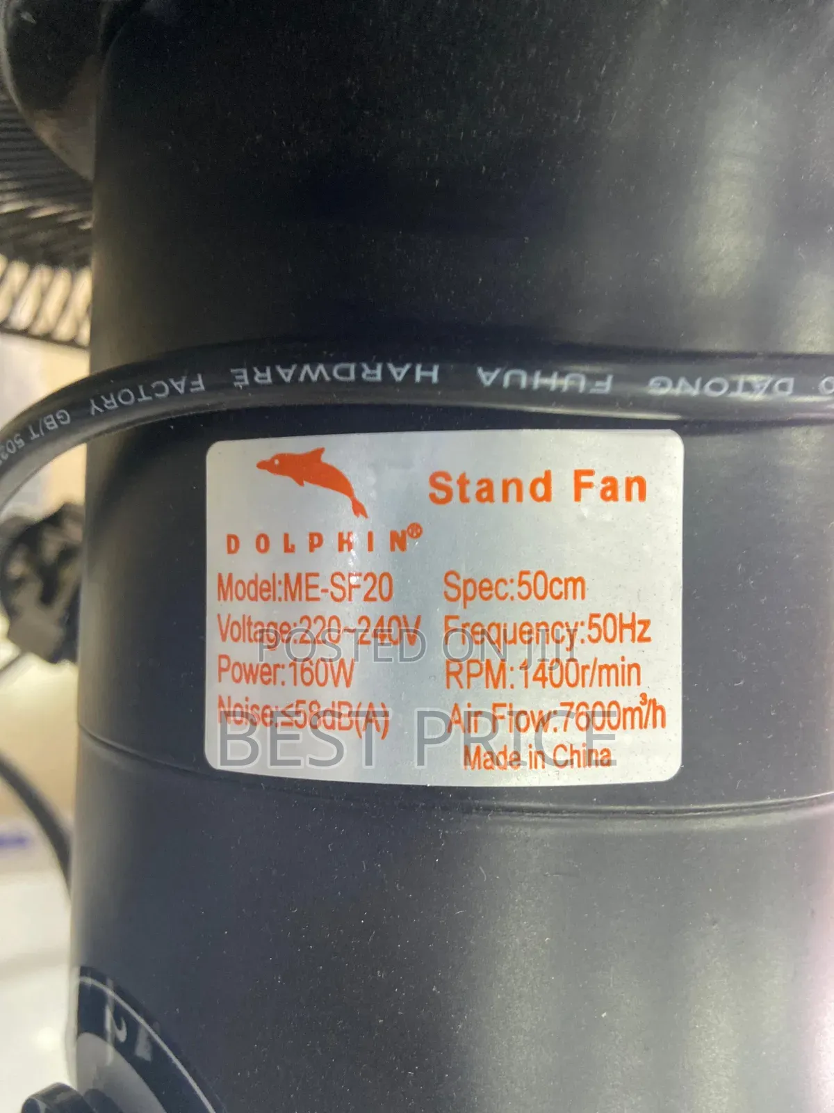 Dolphin Stand Fan Heavy Duty ME - SF20