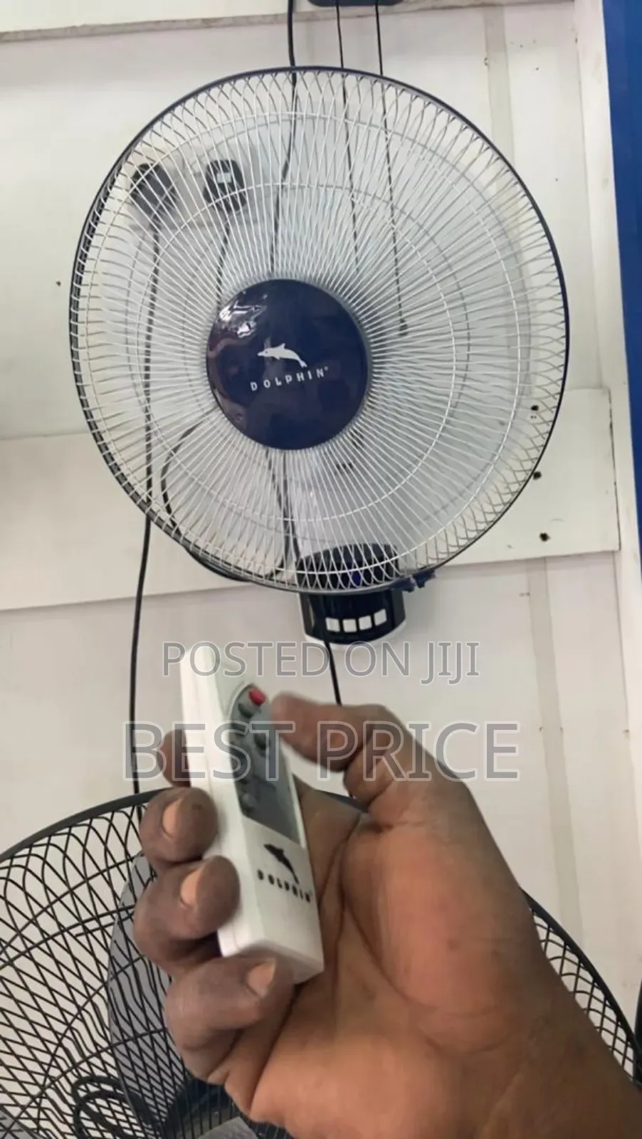 Dolphin Remote Wall Mounted Fan